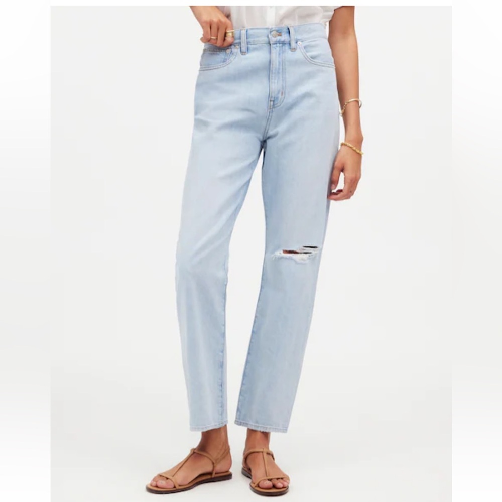 Madewell 90s straight crop